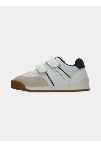 Tenis Multicolor De Corte Bajo Con Cierre De Velcro Tommy Hilfiger Tommy Hilfiger
