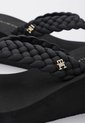 Sandalias Plataforma TOMMY HILFIGER Braided Summer Negro de Tommy Hilfiger