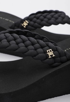 Sandalias Plataforma TOMMY HILFIGER Braided Summer Negro