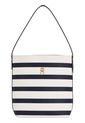 Bolso Bombonera Iconic De Rayas Marineras Mujer  Tommy Hilfiger de Tommy Hilfiger