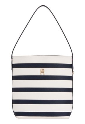 Bolso Bombonera Iconic De Rayas Marineras Mujer  Tommy Hilfiger