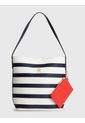 Bolso Bombonera Iconic De Rayas Marineras Mujer  Tommy Hilfiger de Tommy Hilfiger