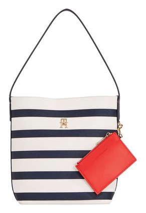Bolso Bombonera Iconic De Rayas Marineras Mujer  Tommy Hilfiger