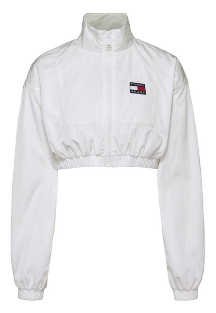 Chaqueta Cropped Mujer Blanco Tommy Jeans