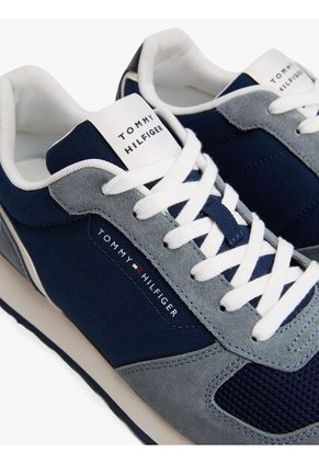 Tenis Azul Con Logo Tommy Hilfiger