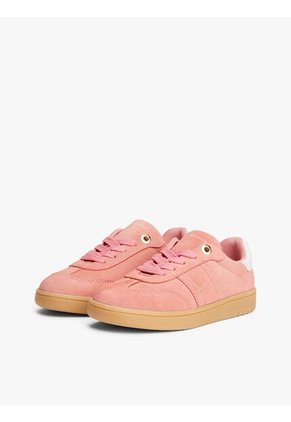 Tenis Rosado De Corte Bajo Con Suela De Goma Tommy Hilfiger