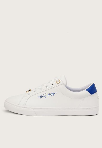 Tenis Lifestyle Blanco-Azul Tommy Hilfiger