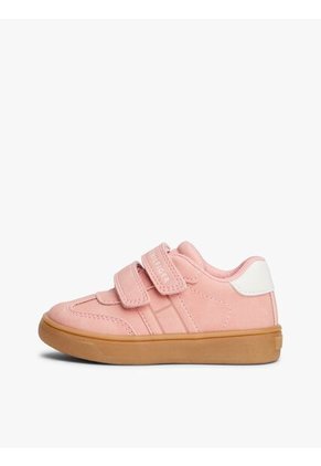 Tenis Rosado De Corte Bajo Con Cierre De Velcro Tommy Hilfiger