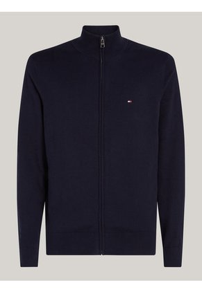 Saco Azul De Cuello Perkins Con Cremallera Tommy Hilfiger