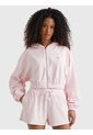 Hoodie Con Hoodie Y Logo Mujer Rosa Tommy Jeans de Tommy Hilfiger