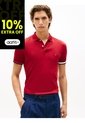 Polo Rojo Slim Con Manga Corta Tommy Hilfiger de Tommy Hilfiger