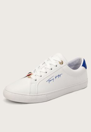 Tenis Lifestyle Blanco-Azul Tommy Hilfiger