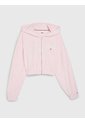Hoodie Con Hoodie Y Logo Mujer Rosa Tommy Jeans de Tommy Hilfiger
