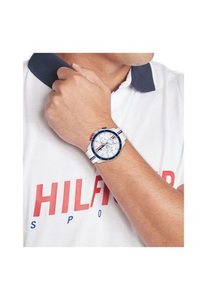 Reloj Tommy Hilfiger Modelo 1792167 Blanco Hombre