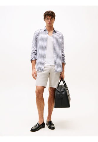 Pantalón Gris Chino Corto Brooklyn Colección 1985 Tommy Hilfiger Tommy Hilfiger