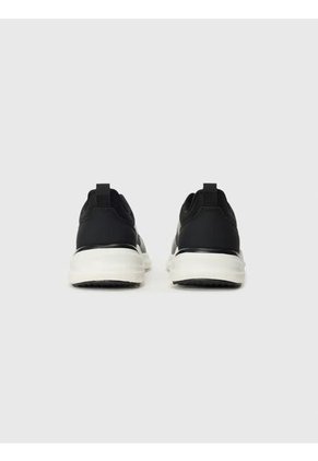 Tenis Negro Con Diseño De Corte Bajo Tommy Hilfiger