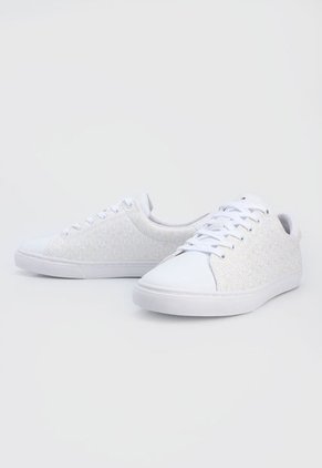 Tenis Lifestyle Blanco-Dorado Tommy Hilfiger All Monogram