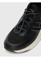 Tenis Negro Con Diseño De Corte Bajo Tommy Hilfiger de Tommy Hilfiger
