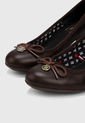 Sandalia Tacón Corrido Café Tommy Hilfiger de Tommy Hilfiger