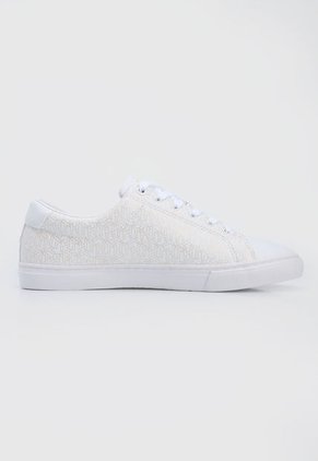 Tenis Lifestyle Blanco-Dorado Tommy Hilfiger All Monogram