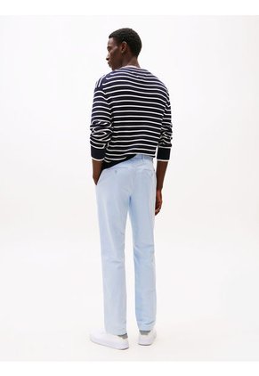 Pantalón Celeste Chino Denton Con Pierna Recta Tommy Hilfiger