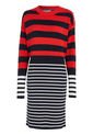Vestido En Punto De Algodón Con Rayas Mixtas Para Mujer Tommy Hilfiger de Tommy Hilfiger