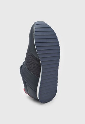 Tenis Lifestyle Azul Navy-Blanco-Rojo Tommy Hilfiger Kids Belcourt Jogger