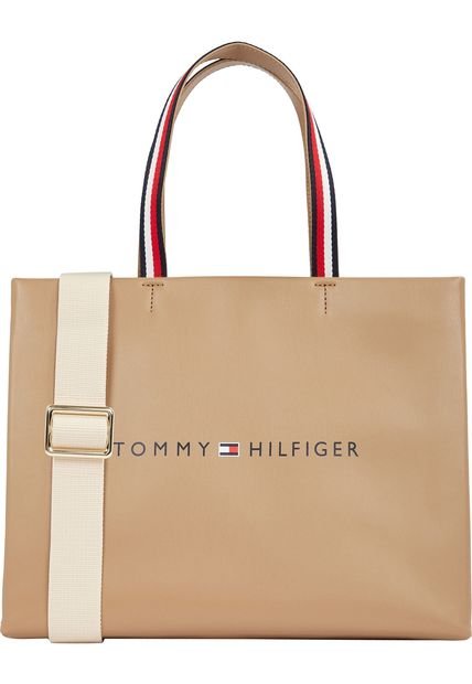 Bolso Beige Shopper Tote Tommy Hilfiger