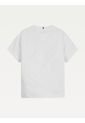 Camiseta Niña Manga Corta Blanco Glitter Estampado de Tommy Hilfiger