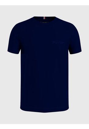 Camiseta Con La Firma De Tommy Hilfiger Azul Tommy Hilfiger