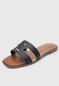 Sandalias Planas TOMMY HILFIGER Terenz Negro de Tommy Hilfiger