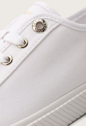 Tenis Lifestyle Blanco-Dorado Tommy Hilfiger