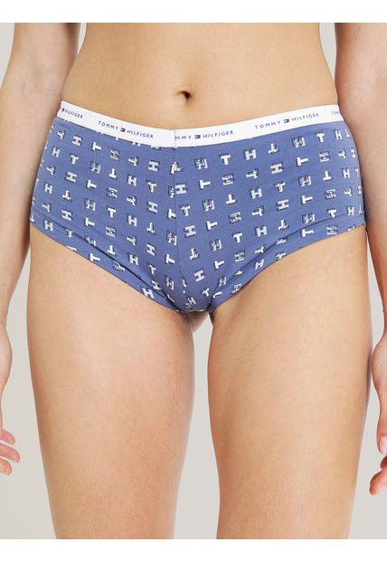 Shorty Multicolor Clásico Con Logo Tommy Hilfiger