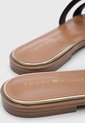 Sandalias Planas TOMMY HILFIGER Terenz Negro de Tommy Hilfiger