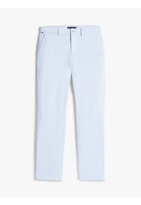 Pantalón Celeste Chino Denton Con Pierna Recta Tommy Hilfiger