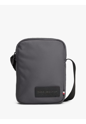 Bolso Gris Cruzado Reporter Con Parche Tommy Hilfiger Tommy Hilfiger