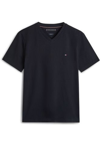 Camiseta Azul De Cuello En V Tommy Hilfiger Tommy Hilfiger