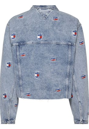 Chaqueta Vaquera De Algodón Reciclado Mujer Azul Tommy Jeans