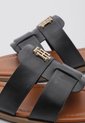 Sandalias Planas TOMMY HILFIGER Pixee Negro de Tommy Hilfiger