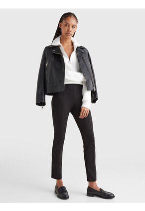 Leggings Largos De Corte Skinny Mujer Azul Tommy Hilfiger