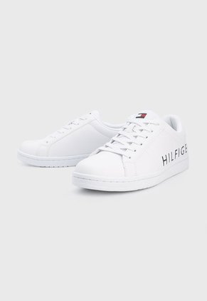 Tenis Lifestyle Blanco-Azul Tommy Hilfiger Leeder