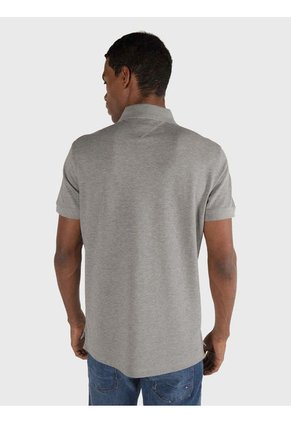 Polo Gris Clasica Para Hombre Tommy Hilfiger