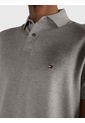 Polo Gris Clasica Para Hombre Tommy Hilfiger de Tommy Hilfiger