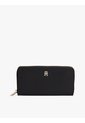 Billetera Negra TH Icon Large Tommy Hilfiger de Tommy Hilfiger