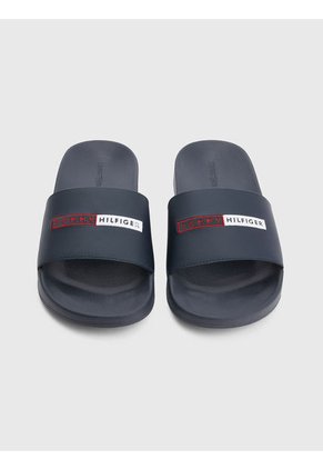 Chancletas Para Hombre Azul Tommy Hilfiger
