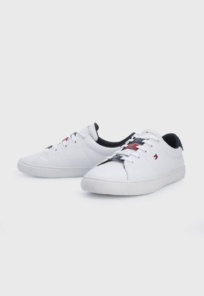 Tenis Lifestyle Blanco-Azul-Rojo Tommy Hilfiger Lace Keeper