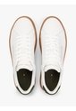 Tenis Beige De Tenis En Cuero Tommy Hilfiger de Tommy Hilfiger