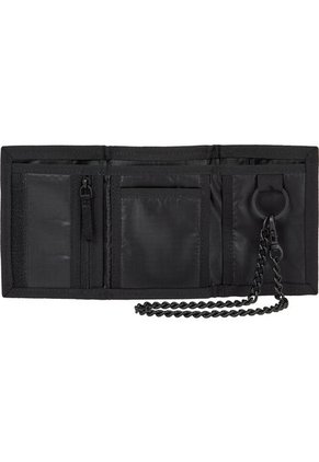 Cartera Plegable En Tres Partes Hombre Negro Tommy Hilfiger