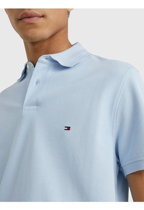 Polo Para Hombre Celeste Tommy Hilfiger