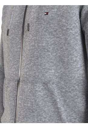 Chaqueta Con Gorro Hombre Gris Tommy Hilfiger